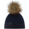 Dámska zimná čiapka Eisbär Nalin Lux Crystal MÜ - nacht uni Dámska zimná čiapka Eisbär Nalin Lux Crystal MÜ - nacht uni