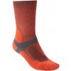 Bridgedale MTB Mid Season Weight T2 Merino Sport Boot ponožky oranžová