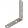 Walteco Spojovací uholník, 60x60x15mm, nerez Množstvo: 10 ks , 84740BP2 Walteco Spojovací uholník, 60x60x15mm, nerez Množstvo: 10 ks , 84740BP2