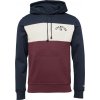 Pánska mikina Champion, HOODED vínová,tmavo modrá,biela L Pánska mikina Champion, HOODED vínová,tmavo modrá,biela L