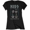 KISS - Made For Lovin You (Black) (dámske tričko) Small KISS - Made For Lovin You (Black) (dámske tričko) Small
