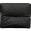 Záhradný vankúš FLORA ekolen, čierny Záhradný vankúš FLORA ekolen, čierny