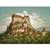 Obraz Oravský hrad 4, VBart PREVEDENIE: OBRAZ na plátne blindrám, ROZMER v cm/TYP OKRAJA: 90x60