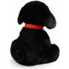 Rappa Plyšový pes labrador čierny s vodítkom 28 cm ECO-FRIENDLY Rappa Plyšový pes labrador čierny s vodítkom 28 cm ECO-FRIENDLY