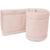 ESITO Luxusný mantinel mušelín do postieľky Pink ružová ESITO Luxusný mantinel mušelín do postieľky Pink ružová