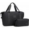 KONO set variabilná cestovná taška a kozmetická taštička - čierna - 26L KONO set variabilná cestovná taška a kozmetická taštička - čierna - 26L