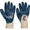 Červa HARRIER pracovné a ochranné rukavice - bavlna máčaná v nitrile - balenie 12 párov Barva č: Modrá, Velikost: 10