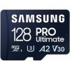 128 GB . microSDXC karta Samsung PRO Ultimate + SD adapter (U3, V30, A2), (r200MB/s, w130MB/s) MB-MY128SA-WW 128 GB . microSDXC karta Samsung PRO Ultimate + SD adapter (U3, V30, A2), (r200MB/s, w130MB/s) MB-MY128SA-WW
