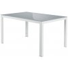 Livarno home Hliníkový záhradný stôl Houston, biely 100385999