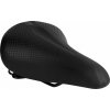 Sedlo FORCE SOFT UNI s pružinou, čierne Sedlo FORCE SOFT UNI s pružinou, čierne