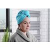Rýchloschnúci turban na vlasy NERA tyrkysový Rýchloschnúci turban na vlasy NERA tyrkysový