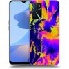Picasee silikónový čierny obal pre OPPO A16 - Burn Picasee silikónový čierny obal pre OPPO A16 - Burn