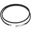 Olivie Čierna šnúrka 59cm so strieborným zapínaním 5847 Ag 925; ≤2,7 g. Olivie Čierna šnúrka 59cm so strieborným zapínaním 5847 Ag 925; ≤2,7 g.