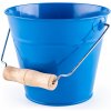 Záhradný kýblik - modrý, kov Záhradný kýblik - modrý, kov