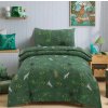 Textilomanie Bavlnené obliečky do postieľky DINO STEPS tmavozelené Rozmer obliečky: 45 x 65 cm | 90 x 135 cm Textilomanie Bavlnené obliečky do postieľky DINO STEPS tmavozelené Rozmer obliečky: 45 x 65 cm | 90 x 135 cm