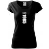 Limited edition 1985 pruh - Dámske tričko Pure - 3XL ( Čierna ) Limited edition 1985 pruh - Dámske tričko Pure - 3XL ( Čierna )