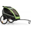 KLARFIT Kiddy King, príves na bicykel pre deti, džogingový kočík, 2-miestny, 40 kg (BCT1-KiddyKingGreen) KLARFIT Kiddy King, príves na bicykel pre deti, džogingový kočík, 2-miestny, 40 kg (BCT1-KiddyKingGreen)