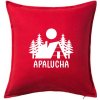 Apalucha chalupa - Vankúš 50x50 - 50x50 - Iba poťah ( Červená ) Apalucha chalupa - Vankúš 50x50 - 50x50 - Iba poťah ( Červená )