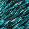 Strima Viscose Twill Print - Waves, Petrol Strima Viscose Twill Print - Waves, Petrol