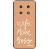 Picasee silikonový černý obal pro Honor Magic4 Lite 5G - Boss Mama Picasee silikonový černý obal pro Honor Magic4 Lite 5G - Boss Mama