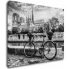 Impresi Obraz Old bicycle - 90 x 70 cm Impresi Obraz Old bicycle - 90 x 70 cm