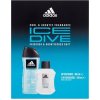 Adidas Ice Dive : voda po holení 100 ml + sprchový gel 250 ml
