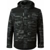 Rimeck Vertex Camo Pánska zimná softshellová bunda W56 camouflage dark gray