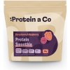 Protein a Co Proteín Smoothie 210 g Zvoľ príchuť: Strawberry & Raspberry Protein a Co Proteín Smoothie 210 g Zvoľ príchuť: Strawberry & Raspberry