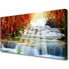 Obraz Canvas Vodopád príroda les 100x50 cm Obraz Canvas Vodopád príroda les 100x50 cm