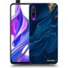 Picasee silikónový prehľadný obal pre Honor 9X Pro - Blue Picasee silikónový prehľadný obal pre Honor 9X Pro - Blue