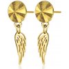 Swarovski e. náušnice Angel Wings, anjelske krídla see3139 Swarovski e. náušnice Angel Wings, anjelske krídla see3139
