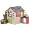 Domček so svetlom nad vchodom Nature Playhouse&Kitchen Life Smoby s kuchynkou rozšíriteľný s UV filtrom od 24 mes Domček so svetlom nad vchodom Nature Playhouse&Kitchen Life Smoby s kuchynkou rozšíriteľný s UV filtrom od 24 mes