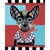 ZUTY Maľovanie podľa čísel - PES ČIVAVA (JONNA JAMES) Rámovanie: vypnuté plátno na rám, Rozmer: 80x100 cm ZUTY Maľovanie podľa čísel - PES ČIVAVA (JONNA JAMES) Rámovanie: vypnuté plátno na rám, Rozmer: 80x100 cm