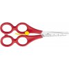 Detské nožnice rovné-plast.rukoväť (červené); Kretzer Solingen ECO; ľavostranné Detské nožnice rovné-plast.rukoväť (červené); Kretzer Solingen ECO; ľavostranné