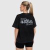 Dámske oversized tričko Iron Aesthetics Fit club, washed black, Farba Čierna, Veľkosť XL Dámske oversized tričko Iron Aesthetics Fit club, washed black, Farba Čierna, Veľkosť XL