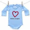 Boodyy Body s dlhým rukávom (modré) Ľúbim strýka 98 (2-3 roky) Boodyy Body s dlhým rukávom (modré) Ľúbim strýka 98 (2-3 roky)