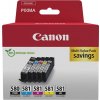 Canon PGI-580/CLI-581 PGBK/C/M/Y/BK MULTI SEC (2078C008) Canon PGI-580/CLI-581 PGBK/C/M/Y/BK MULTI SEC (2078C008)