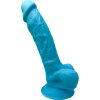 Silexd - Model 1 Realistic Penis Premium Silexpan Silicone Blue 17.5 cm Silexd - Model 1 Realistic Penis Premium Silexpan Silicone Blue 17.5 cm