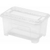 Plastový úložný box s vekom HEIDRUN TexBox 4,5l Plastový úložný box s vekom HEIDRUN TexBox 4,5l