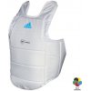 Adidas WKF Chránič hrudníka Farba: Biela, Veľkosť: L Adidas WKF Chránič hrudníka Farba: Biela, Veľkosť: L