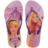 Havaianas dievčenské žabky Disney Na vlásku Rapunzel 4123328-0121 Beige