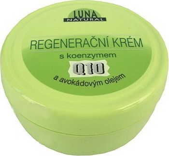 Luna Natural Koenzym Q10 a avokádový olej regeneračný krém 200 ml