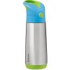 Termofľaša na pitie so slamkou b.box - modrá/zelená 500 ml Termofľaša na pitie so slamkou b.box - modrá/zelená 500 ml