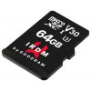 GOODRAM IRDM memory card Micro SDXC 64GB UHS-I U3 V30 + adapter IR-M3AA-0640R12 GOODRAM IRDM memory card Micro SDXC 64GB UHS-I U3 V30 + adapter IR-M3AA-0640R12