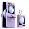 Style Ring Case Samsung Galaxy Z Flip 5 fialové