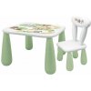 MALTEX Detská súprava LUNA stolček a stolička Lesná partia - zelená MALTEX Detská súprava LUNA stolček a stolička Lesná partia - zelená