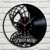 Beling vinylové hodiny Spider Man čierne, 588W6Q Beling vinylové hodiny Spider Man čierne, 588W6Q
