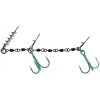 Mikado Systémček Jaws Double Evo Stinger Fluo 1/0 25 kg
