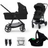 Kombinovaný kočík Kinderkraft Newly + vajíčko Mink PRO Farba: Classic Black Kombinovaný kočík Kinderkraft Newly + vajíčko Mink PRO Farba: Classic Black