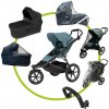 Akčný set Thule Urban Glide 3 Mid Blue s magnetickou sponou + vanička + madlo + UNI pláštenky Emitex + UNI moskytiéra na vaničku a športiak Akčný set Thule Urban Glide 3 Mid Blue s magnetickou sponou + vanička + madlo + UNI pláštenky Emitex + UNI moskytiéra na vaničku a športiak